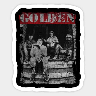 TEXTURE ART - the GOlden Girls Sticker